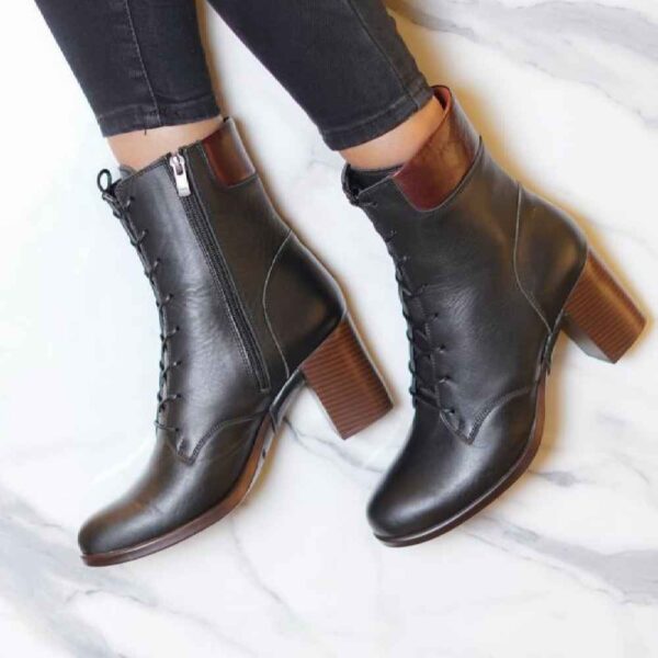 Ankle Leather Boots for Women – Model 114