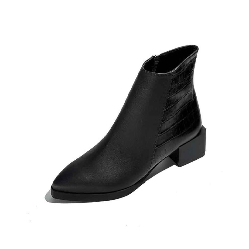 Ankle Leather Boots for Women – Model 288