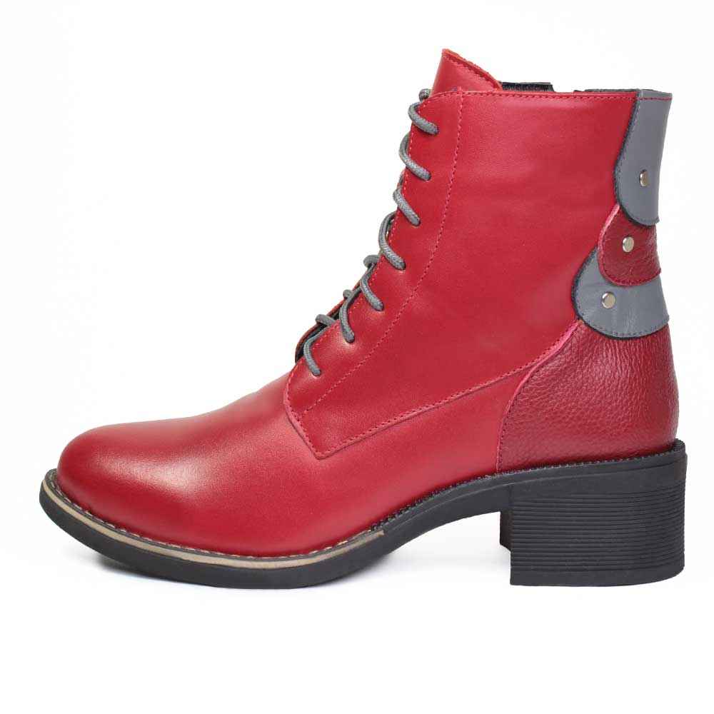 Ankle Leather Boots for Women – Model A172