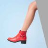 Ankle Leather Boots for Women – Model A175