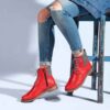 Ankle Leather Boots for Women – Model A179