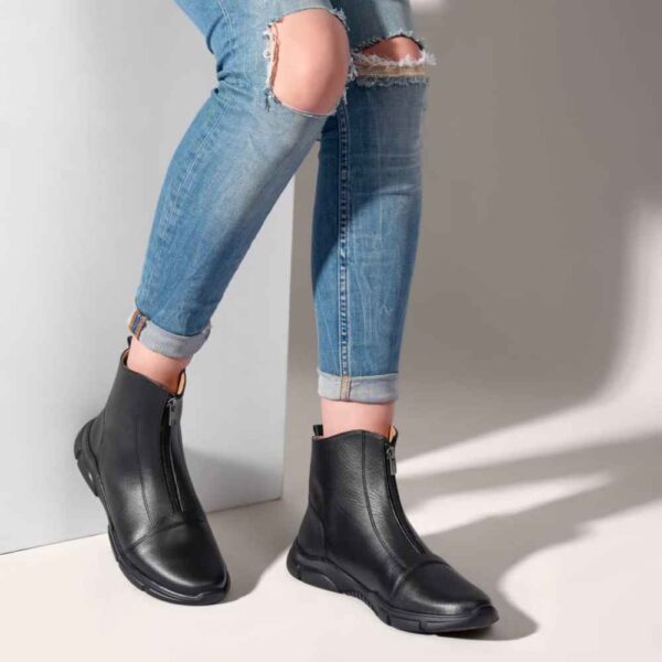 Ankle Leather Boots for Women – Model A216