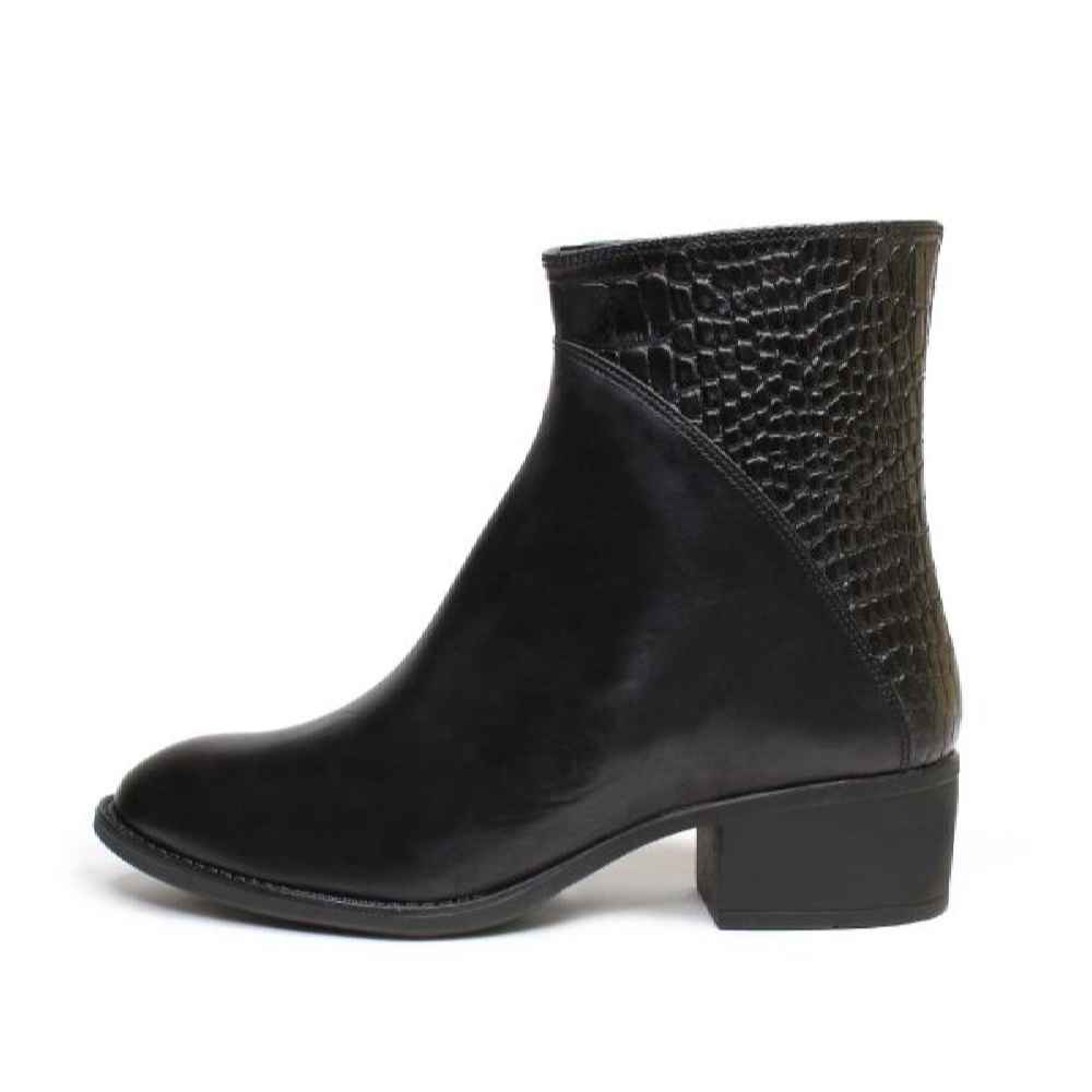 Women's Ankle Leather Boot Model A246 - ShopiPersia