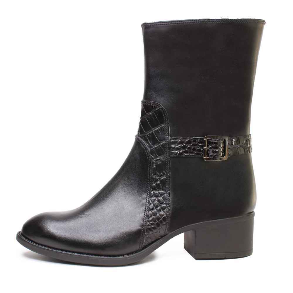 Ankle Leather Boots for Women – Model A248 - ShopiPersia