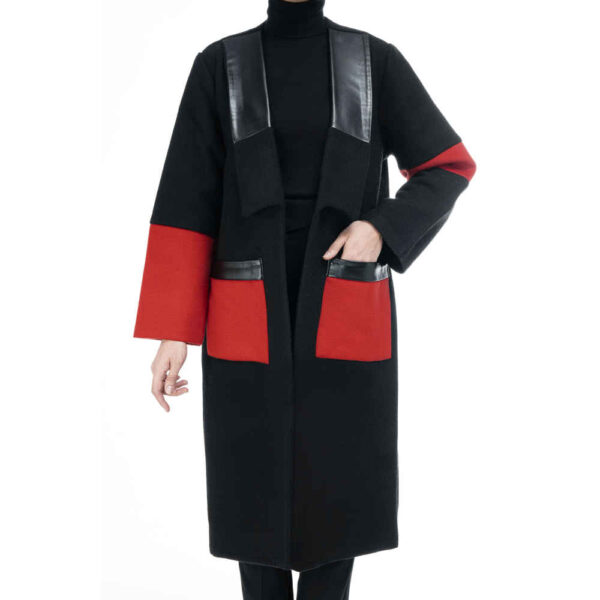 Double Breasted Cotton Overcoat for Women – 36901