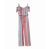 Striped Jumpsuit with wide Leg for Women Elvise