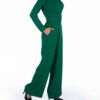 Blend Green Jumpsuit with Side Belt for Women Gelareh
