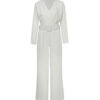 Blend Green Jumpsuit with Side Belt for Women Gelareh