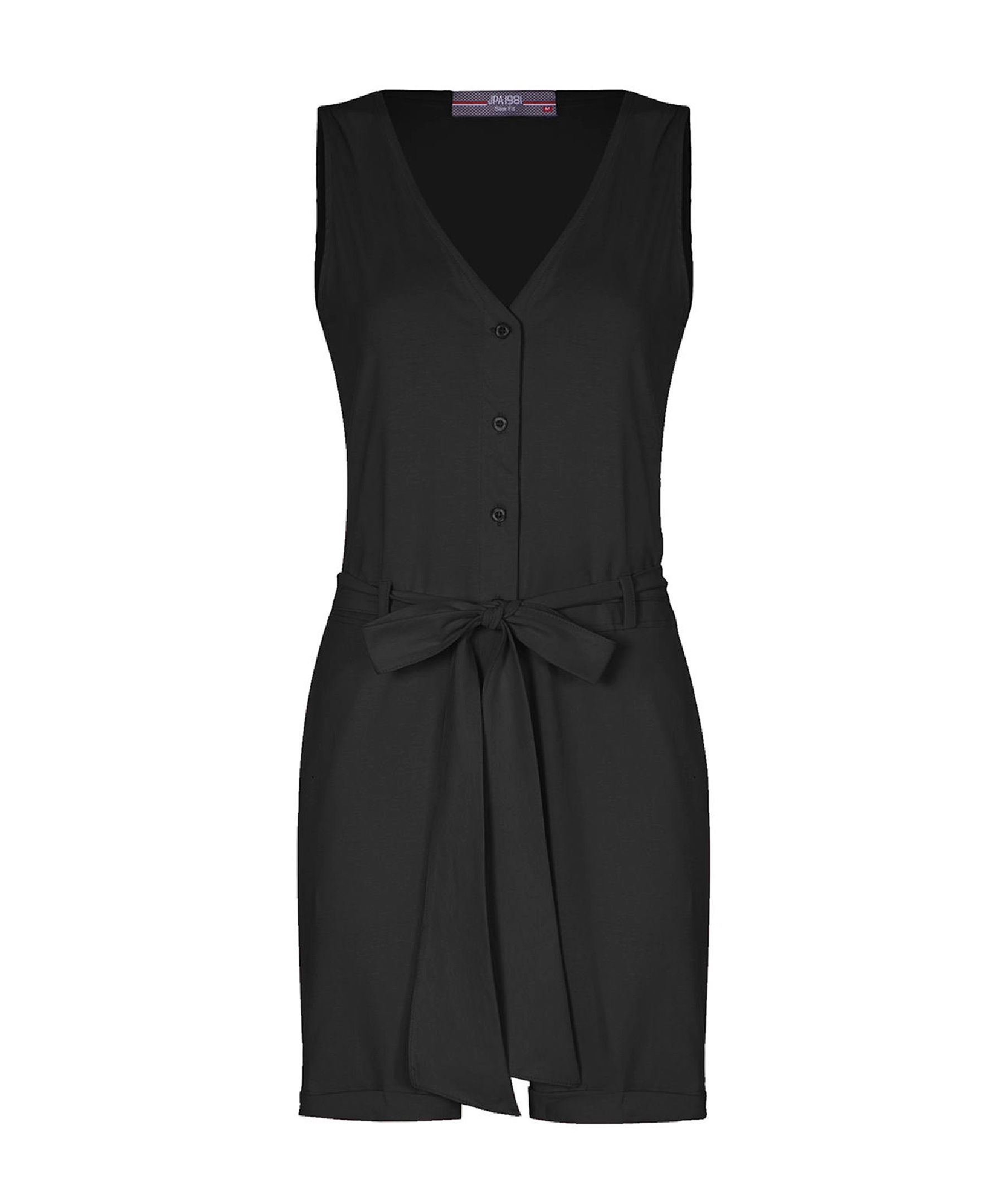 Overall Romper for Women Pink with Short Leg and Side Belt Elaheh