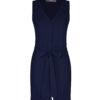 Overall Romper for Women Pink with Short Leg and Side Belt Elaheh