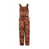 Floral Jumpsuit with Side Belt for Women Gila