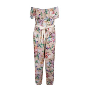 Women's Floral Jumpsuit Model Laya