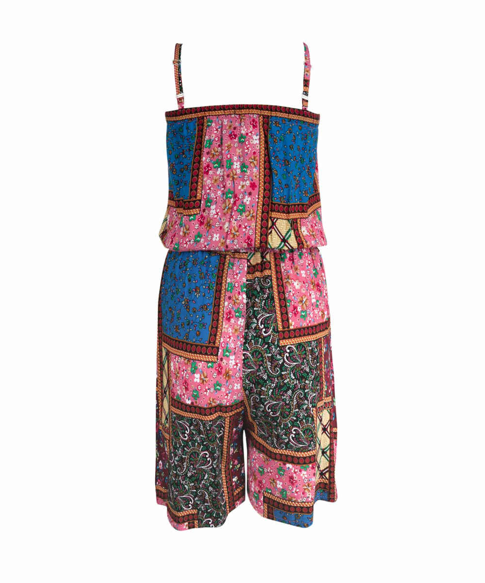 Floral Vacation Romper for Women with Short Leg Nazanin