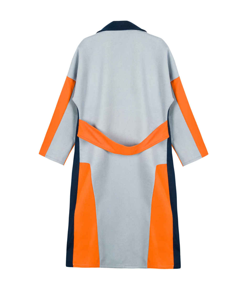 Double Breasted Cotton Overcoat for Women ShopiPersia