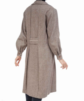Double Breasted Wool Overcoat for Women – 37331