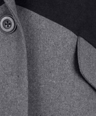 Double Breasted Wool Overcoat for Women – 37505