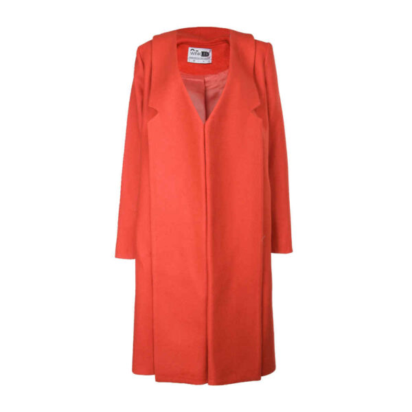 Double Breasted Cotton Overcoat for Women – Stylish & Comfortable