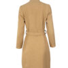 Winter Cotton Wrap Overcoat with Side Belt for Women – Functional & Fashionable