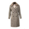 Winter Double Breasted Cotton Overcoat for Women – Cozy & Classic