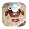 Wooden Tea Bag Organizer Box with Warmer Farideh