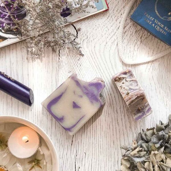 Natural Soap Bar for Normal Skin with Lavender (x6)
