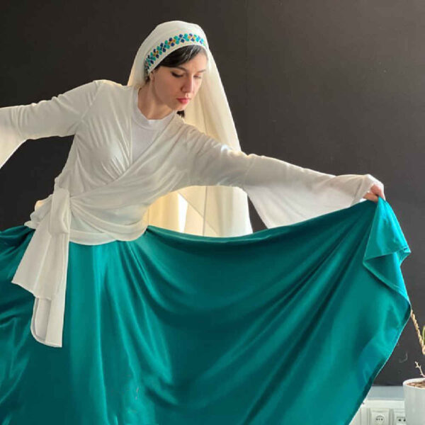 Women's Sufi Whirling Dancing Costume Set – Authentic & Elegant