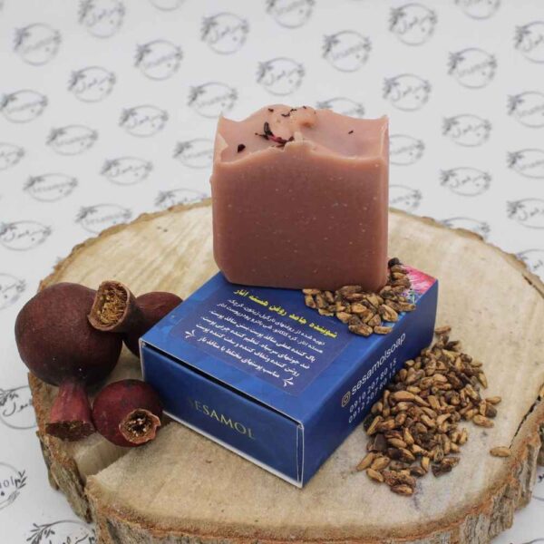Natural Soap Bar for Oily Skin with Pomegranate Seed Oil (x6)