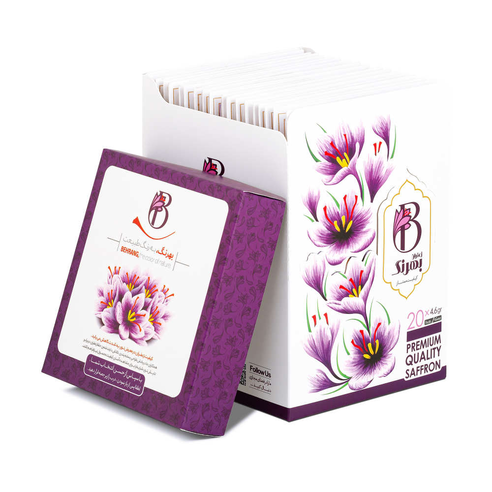 Behrang Sargol Saffron – Authentic Iranian – 4.608 Grams (20x)