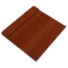 Brown Leather Office Desk Set - 10-Piece Collection