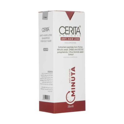 Cerita Anti-Hair Loss Minuta Shampoo – Promotes Hair Growth, Strengthens Roots (Pack of 2)
