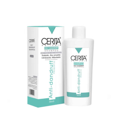 Cerita Anti-Dandruff Shampoo for Oily Hair – Controls Dandruff, Soothes Scalp (Pack of 2)