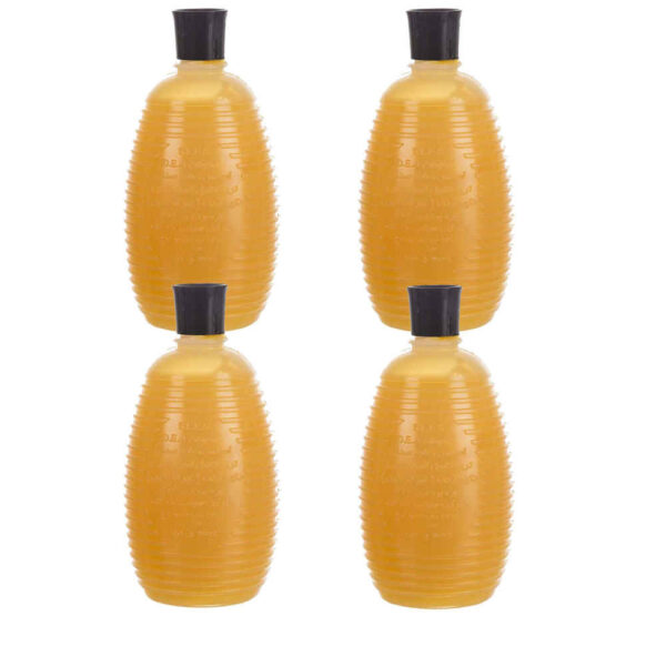 Daily Shampoo for All Hair Types - Gentle Cleansing & Daily Use (Pack of 4)