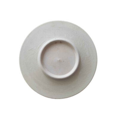 Decorative Pottery Wall Plate Hand-Painted Dot Art Aban