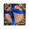 Decorative Pottery Plate Hand-Painted Dot Art Donya