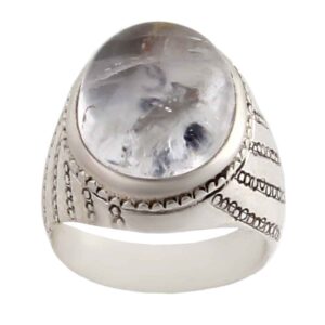 Dur e Najaf Men's Sterling Silver Ring Model Ahmad