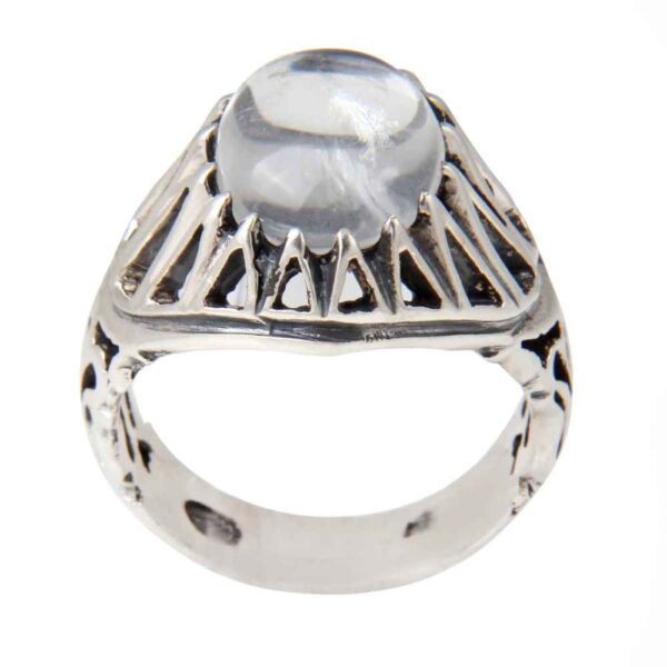 Persian Dur-e Najaf Silver Ring For Men Elegance Alborz