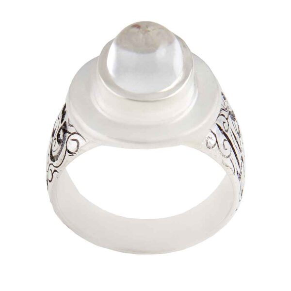 Persian Dur-e Najaf Silver Ring For Men Elegance Arman