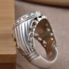 Persian Dur-e Najaf Silver Ring For Men Elegance Atieh