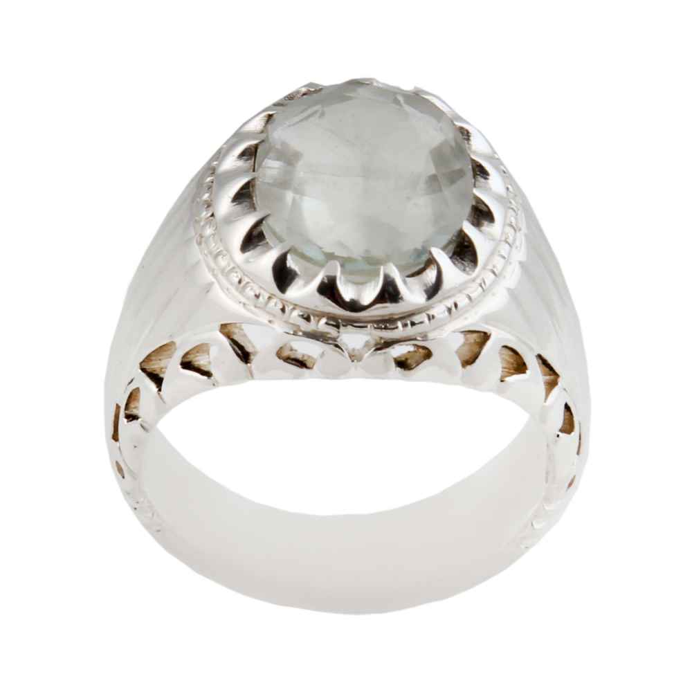Persian Dur-e Najaf Silver Ring For Men Elegance Atieh