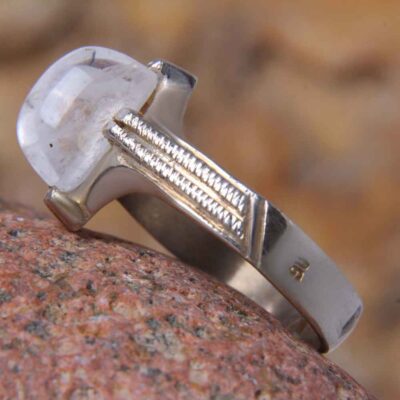 Persian Dur-e Najaf Silver Ring For Men Elegance Bahman