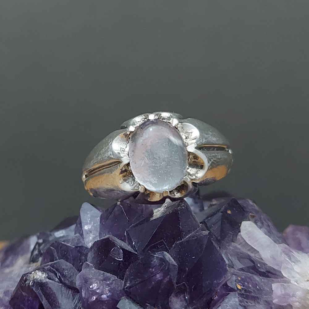 Persian Dur-e Najaf Silver Ring For Men Elegance Borhan