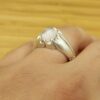 Persian Dur-e Najaf Silver Ring For Men Elegance Borhan