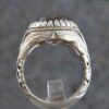 Persian Dur-e Najaf Silver Ring For Men Elegance Milad
