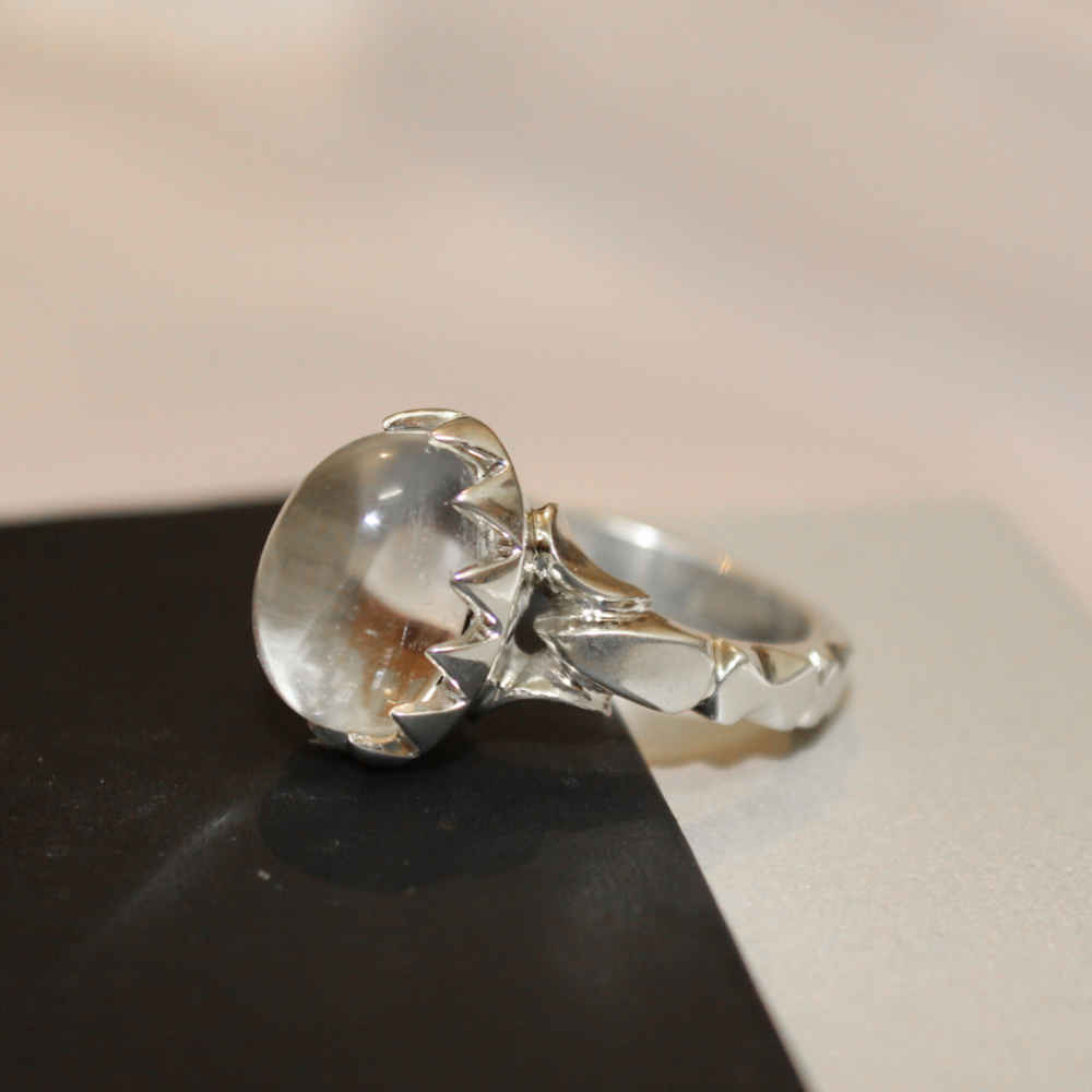 Dur-e Najaf Silver Ring For Men Engagement Vahab