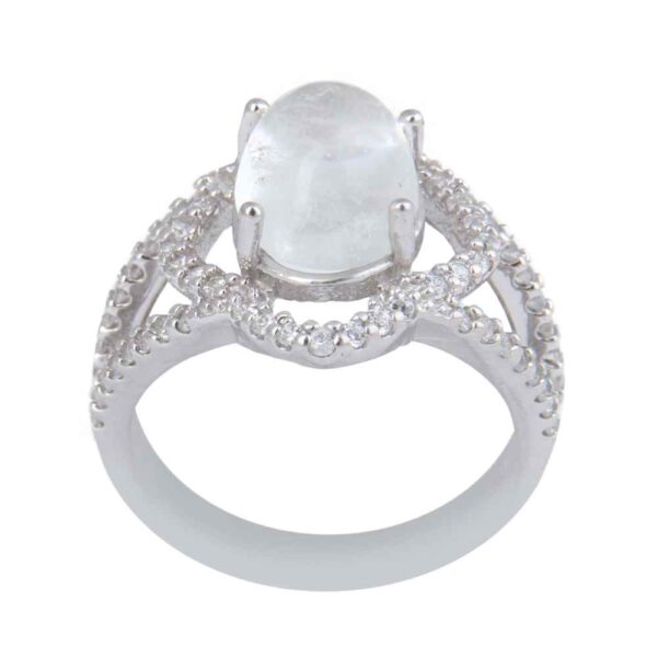 Dur-e Najaf Silver Ring For Women Engagement Bliss Hanieh