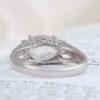 Dur-e Najaf Silver Ring For Women Engagement Bliss Hoora