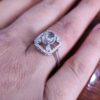 Dur-e Najaf Silver Ring For Women Engagement Bliss Leili