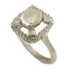 Dur-e Najaf Silver Ring For Women Engagement Bliss Leili