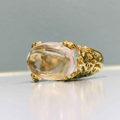 Dur-e Najaf Silver Ring For Women Artisan Negar