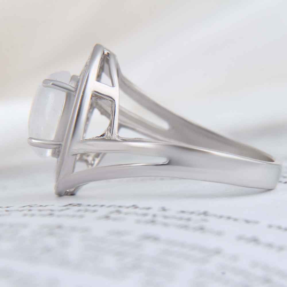 Dur-e Najaf Silver Ring For Women Engagement Bliss Raha